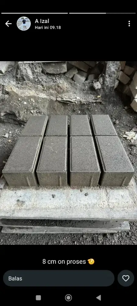 Paving bata 6cm / 8cm