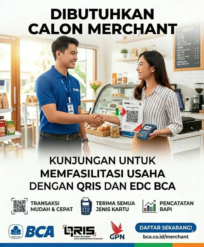 Bergabunglah Menjadi Direct Sales Merchant BCA