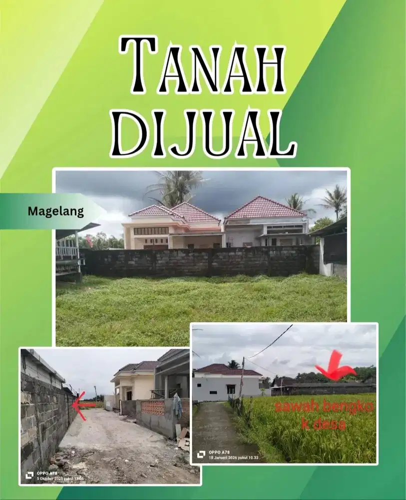 DIJUAL TANAH DI MAGELANG
