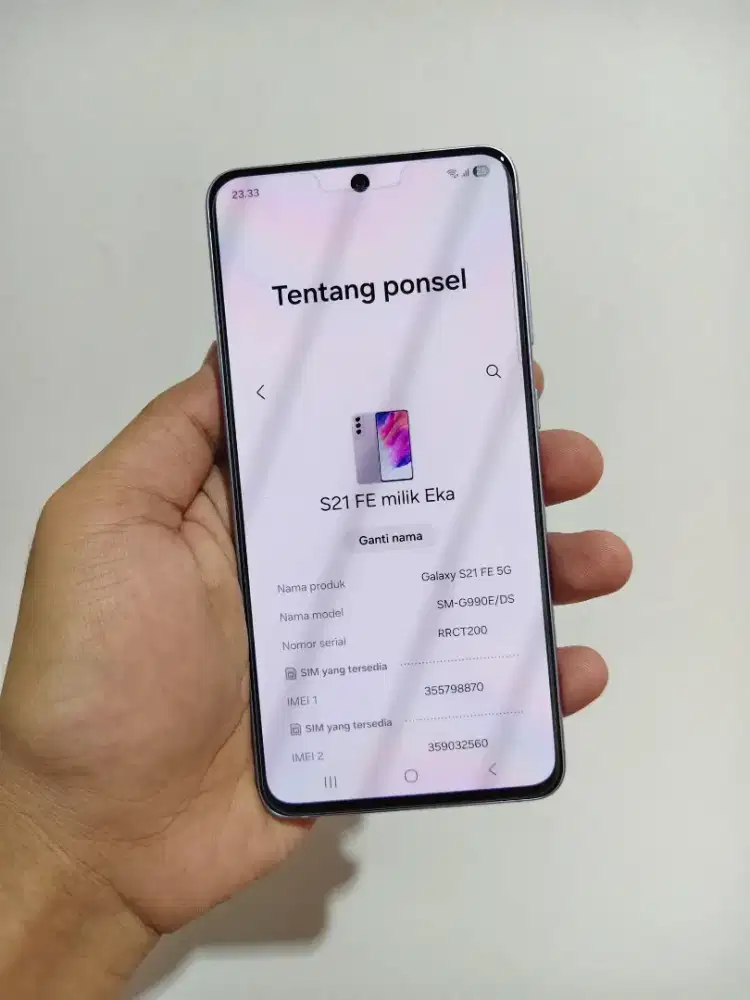 Samsung s21 fe 8/256gb lcd original mulusss