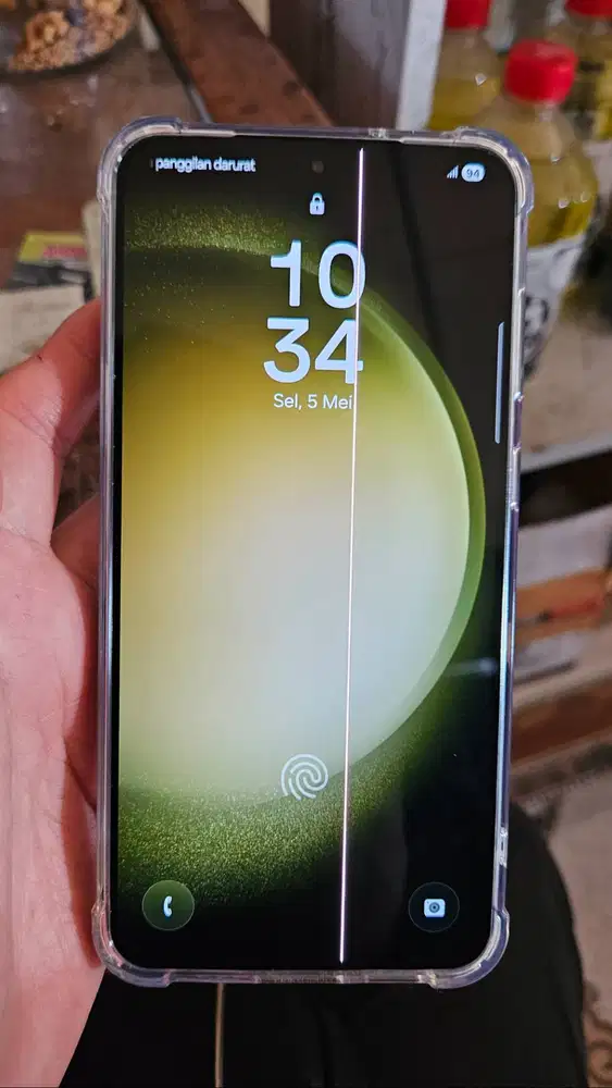 Samsung s23 plus 8/256 ex sein minus layar garis