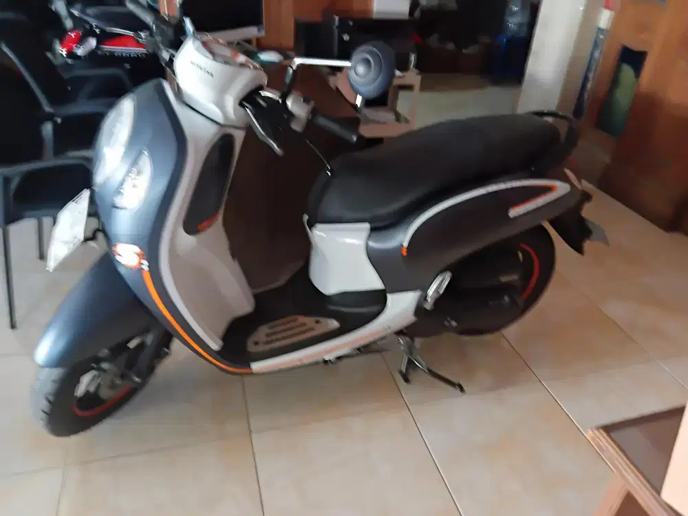 Scoopy 2023 awal biru doff gbm bisa tunai kredit
