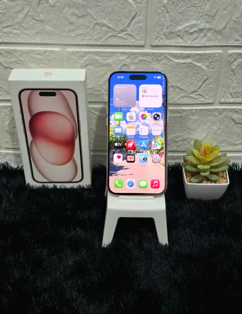 IPhone 15 Pink 128Gb Resmi Indo Berkualitas Cepat