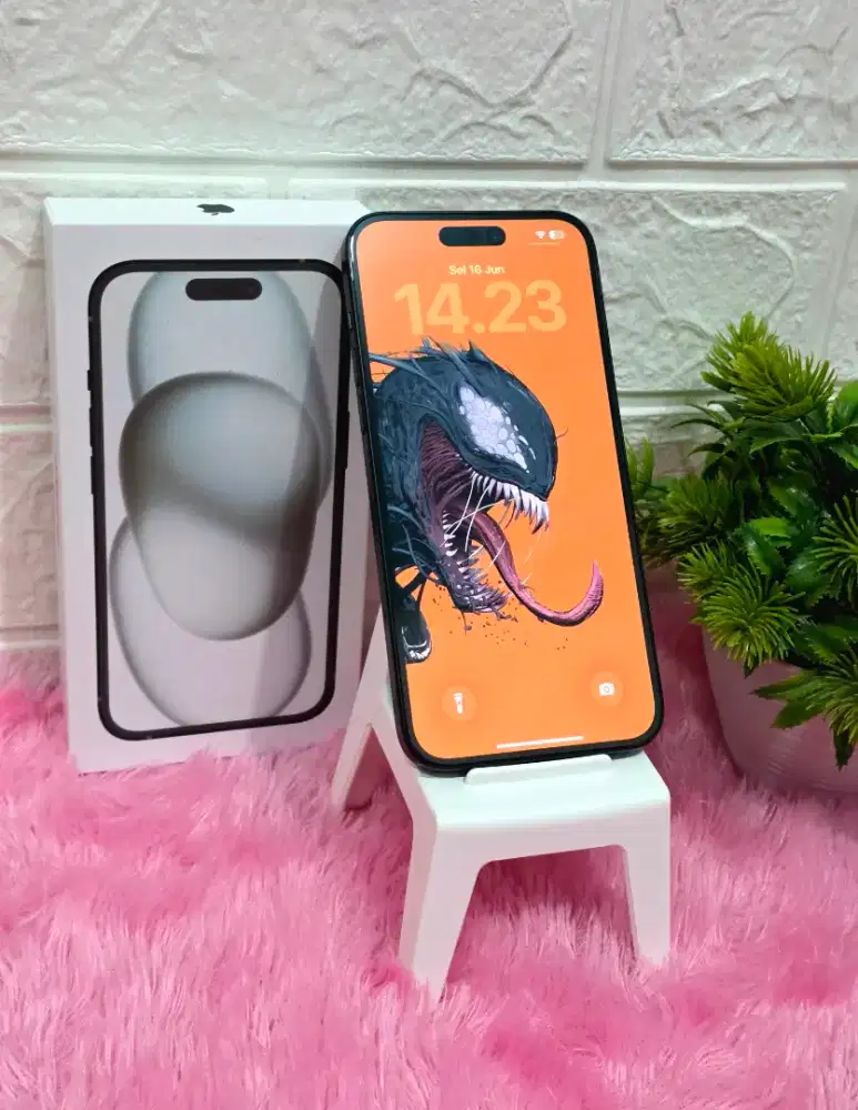 IPhone 15+ Plus Black 128Gb Resmi Indo Berkualitas