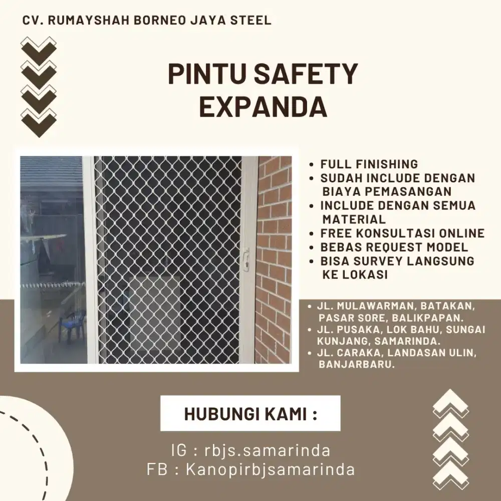 Proteksi Pintu Rumah Anda Dengan Pintu Safety Anti Maling