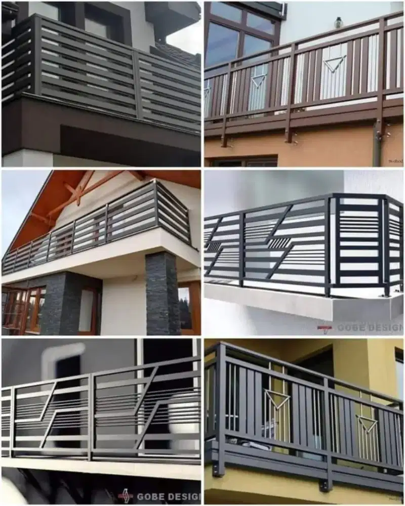 PAGAR BALKON MINIMALIS