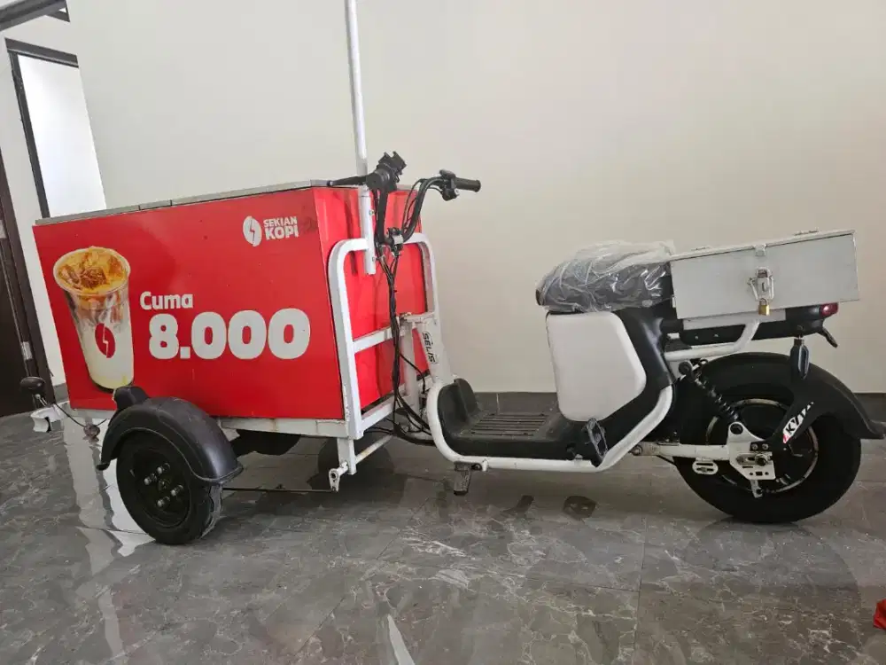 Dijual gerobak sepeda listrik selis