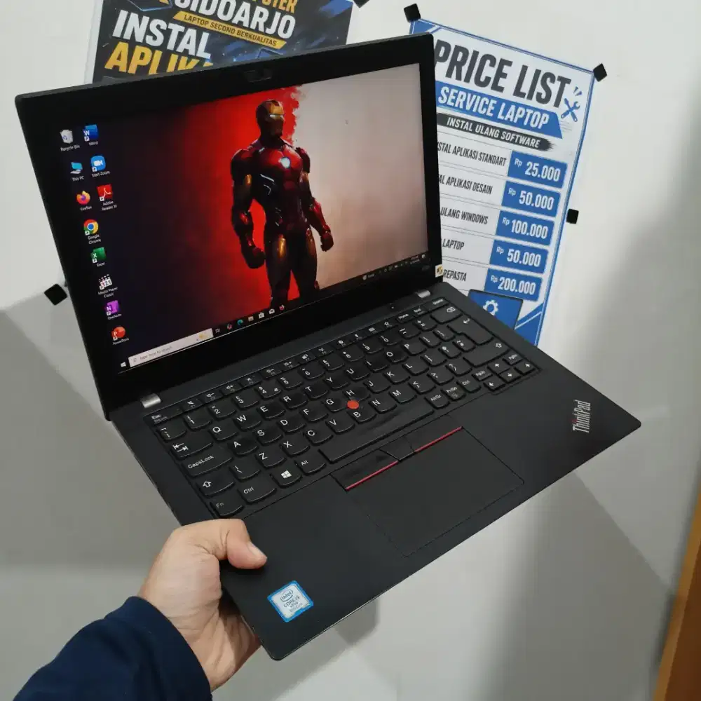 Laptop bekas Lenovo Thinkpad X280 Intel Core i5, Ram 8 GB