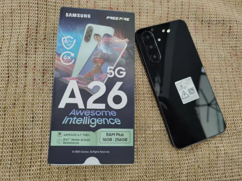 Samsung a26 5g 8/256 mulus garansi