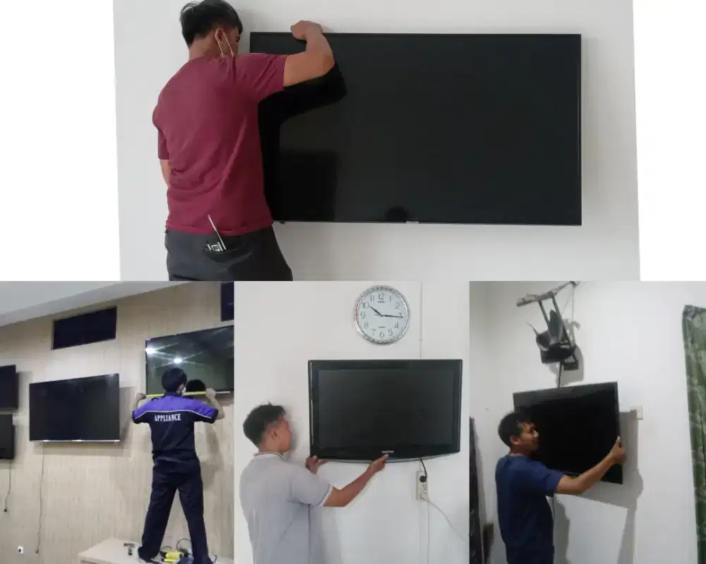 Braket +pasang atau jasa pasang terima rapih breket bracket led tv