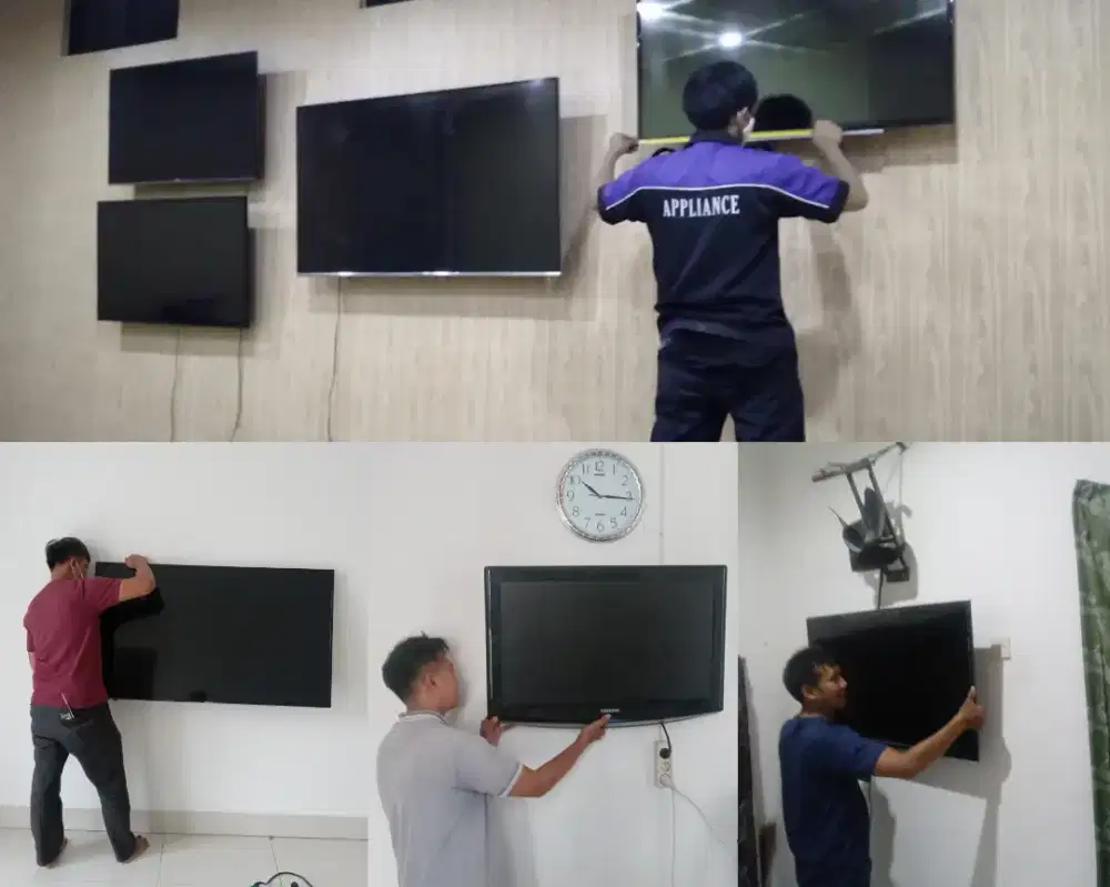 Braket +pasang atau jasa pasang terima rapih breket bracket led tv