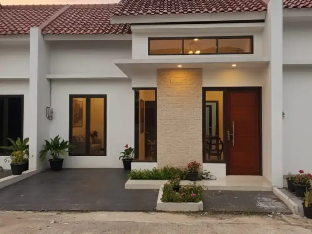 Rumah cluster paling murah dikota bekasi dekat LRT JAtibening Unit siap Huni harga 500juta an