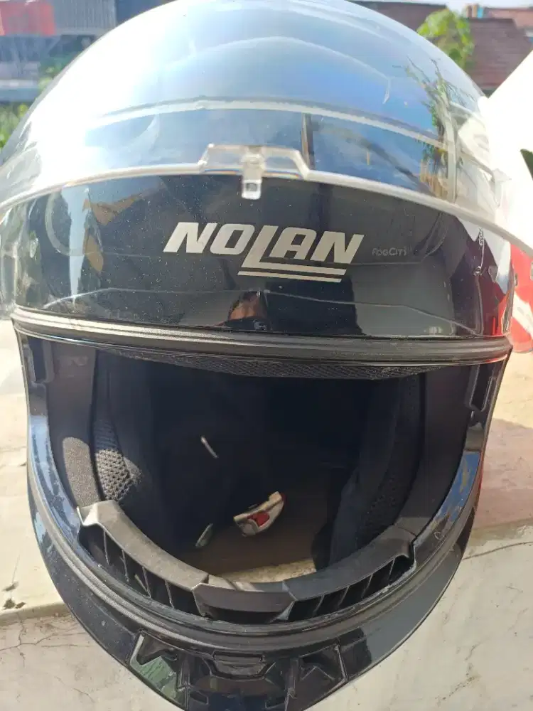 NOLAN N 60s Metal Black ukuran XL