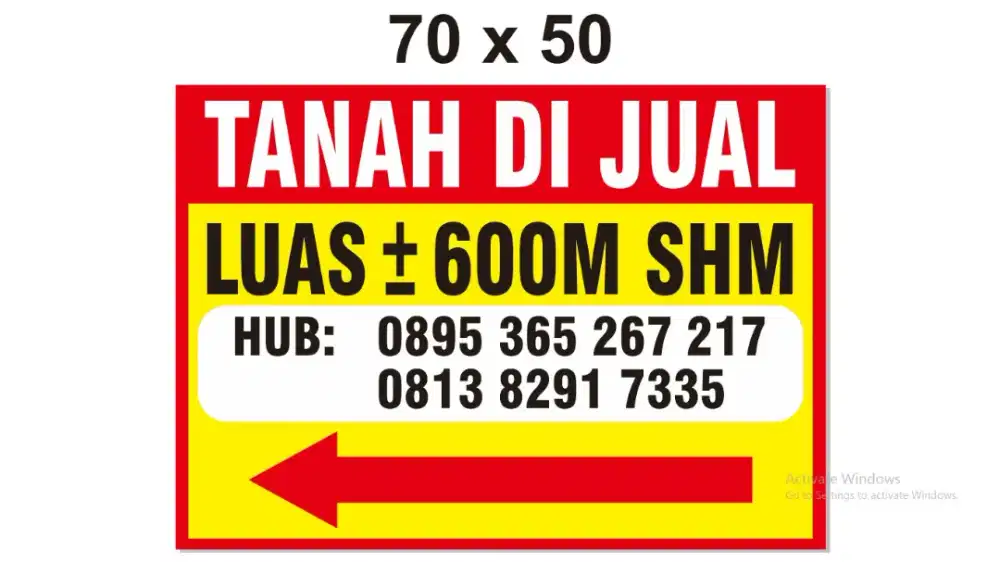 Tanah di Jual Cepat