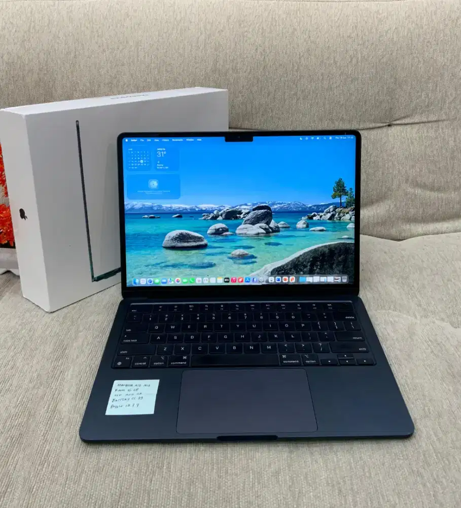 Macbook air m2 16gb 256gb cc 59 bh 90 fullser