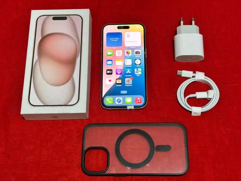 Iphone 15 256GB pink ibox