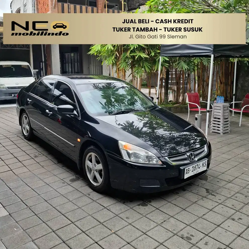 HONDA ACCORD 2.4 VTi SEDAN MT 2003 HITAM METALIK