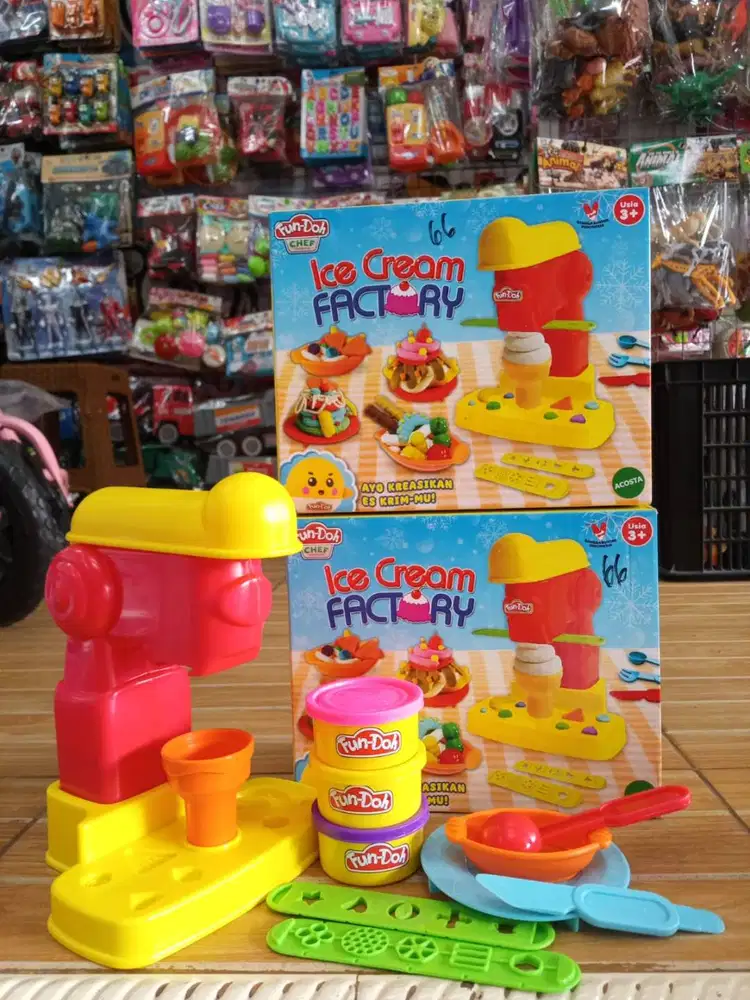 mainan anak fundoh ice creamm