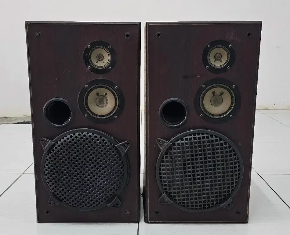 Jual Speaker ukuran 10 inch 3 way, made in Japan.