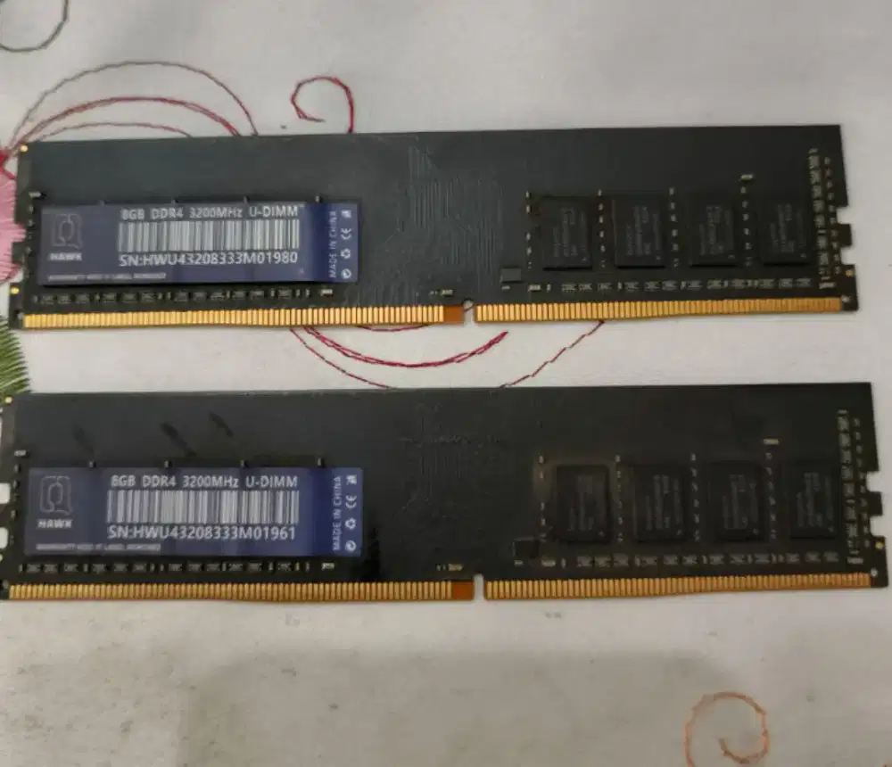 RAM 4GB DDR4 , 3200 MHz U- Dimm