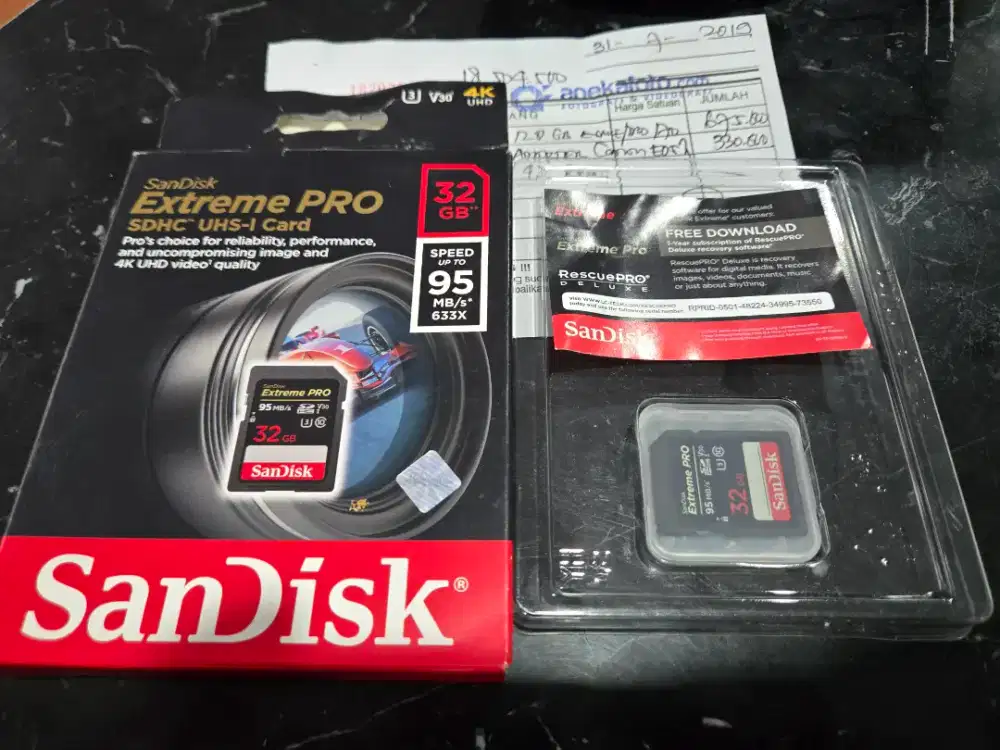 Sandisk Extreme Pro SDHC