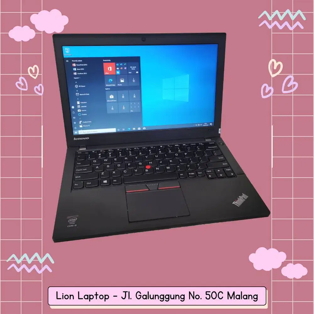 RAM 8GB SSD 256GB Core i5 Lenovo Thinkpad X250 [19|06]