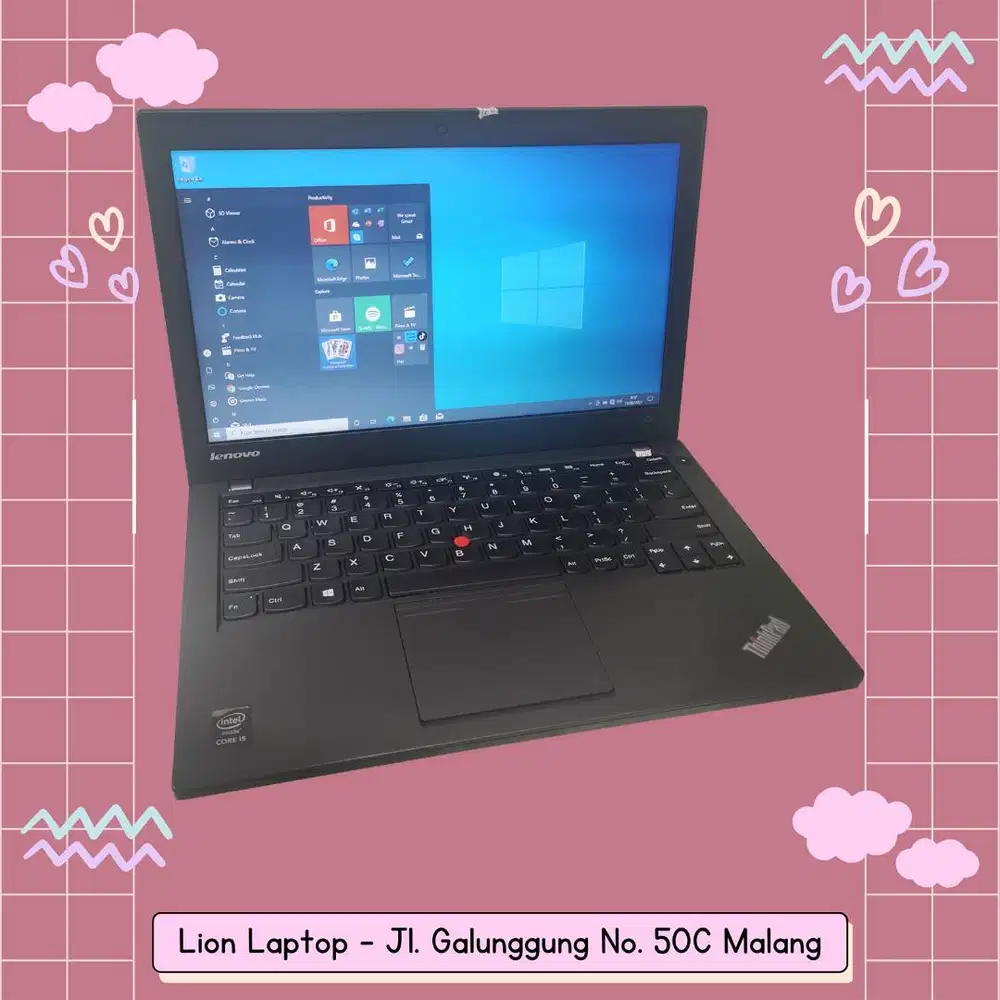 RAM 8GB SSD 256GB Core i5 Murah Lenovo Thinkpad X240 [19|06]