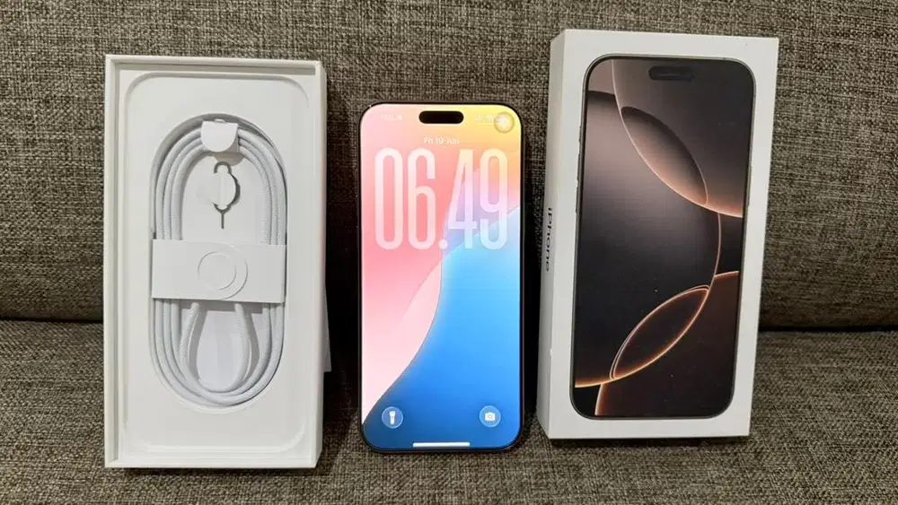 DIJUAL – iPhone 16 Pro Max 256GB Desert Titanium