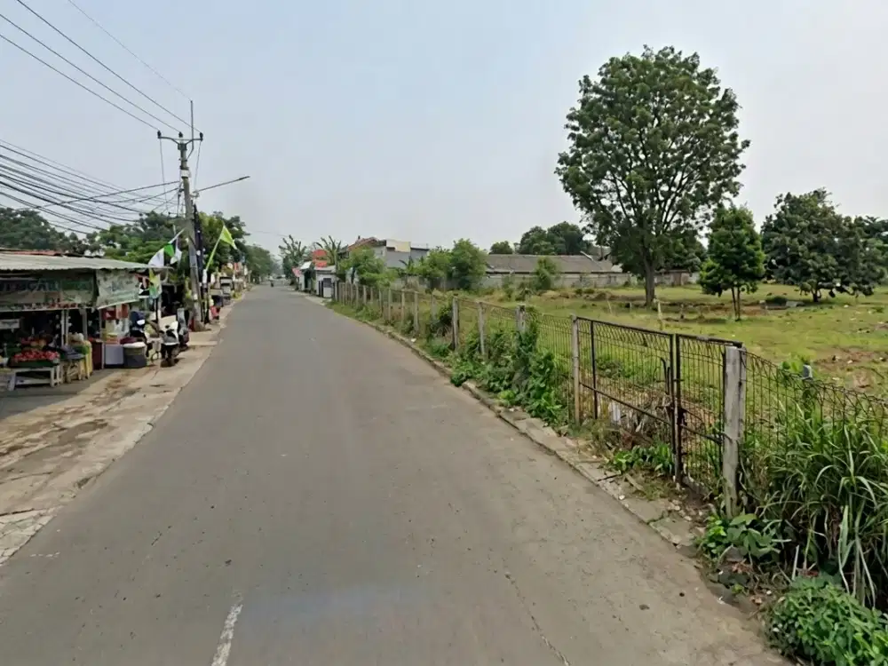 Tanah SHM Dibawah NJOP Posisi Hoek Pinggir Jalan Raya Cilangkap, Tapos Depok