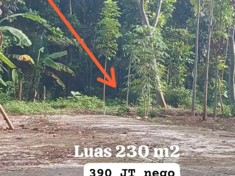 Tanah murah SHM ready dekat SPBU patemon Unnes gunungpati