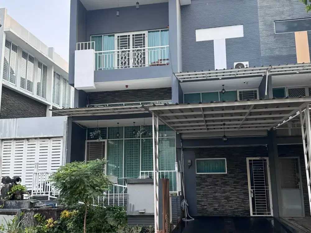 #0003 DIJUAL RUMAH AREA DAAN MOGOT SEMI-FURNISHED 2.5 LANTAI ANTI BANJIR LOKASI STRATEGIS