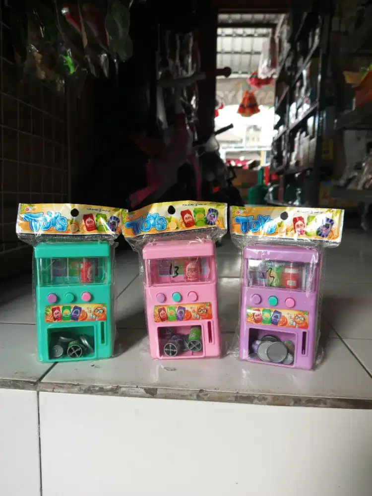 Mainan anak mesin minuman fancy