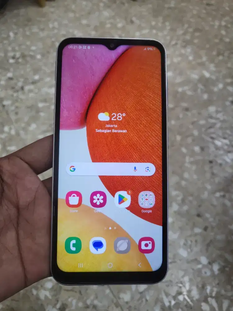 Jual cepat samsung a14 ram 6/128 4G Resmi Fullset