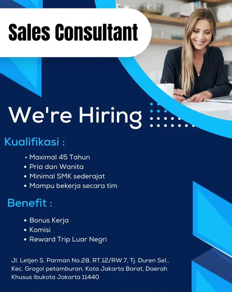 Lowongan Pekerjaan Sales Advisor