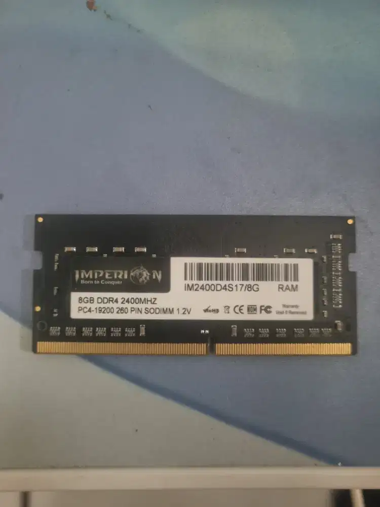 Memory DDR4 8 GB ram DDR4 8 GB sodimm
