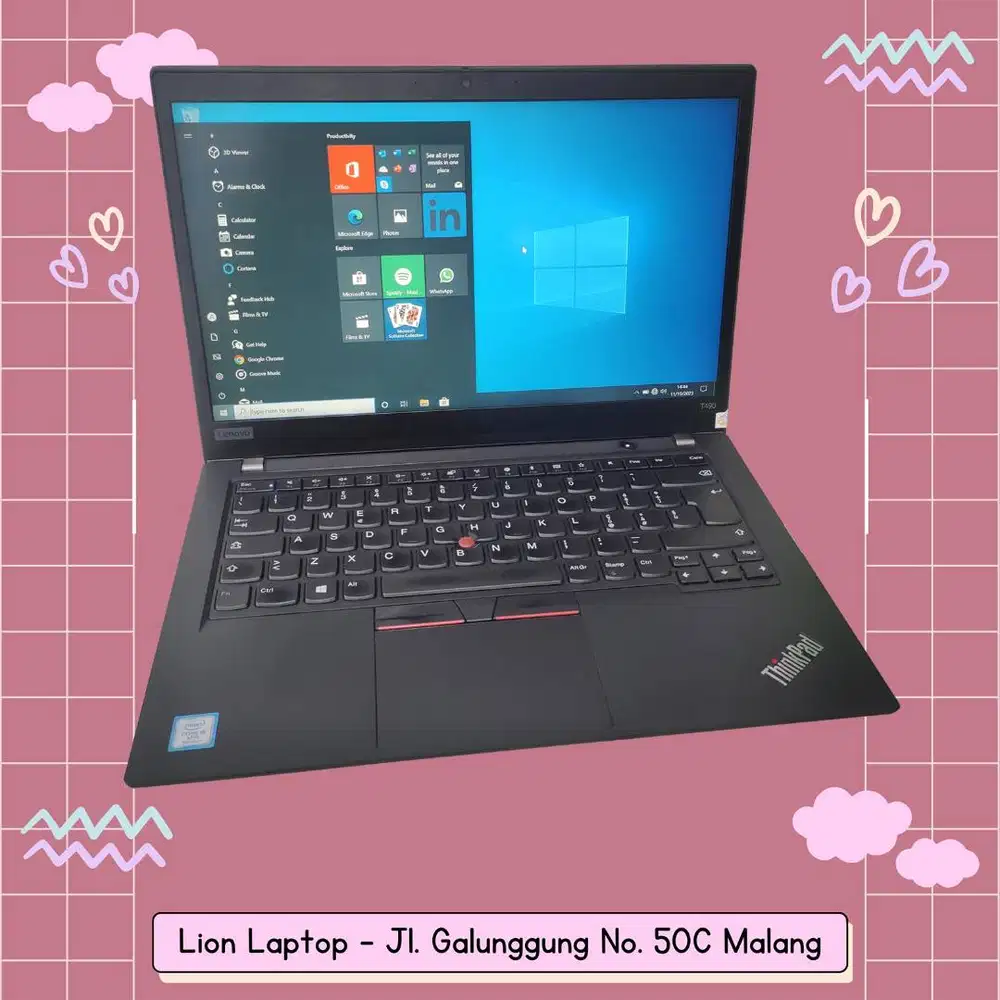 RAM 16GB i5 Gen 8 SSD 256GB Lenovo Thinkpad T490 [19|06]