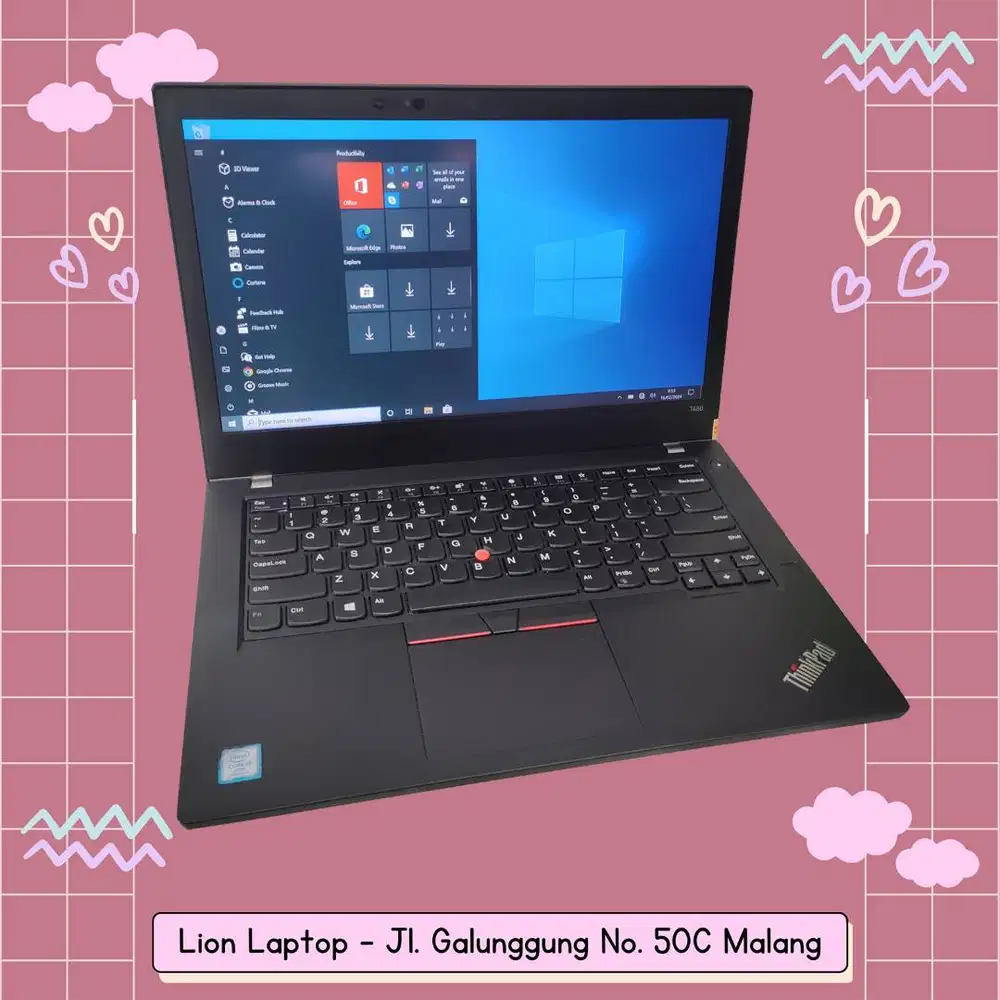 RAM 8GB Core i5 gen 8 Lenovo Thinkpad T480 [19|06]