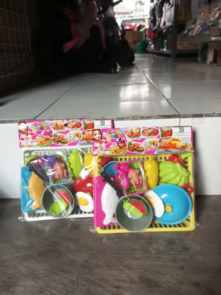 Mainan anak masak masak keranjang