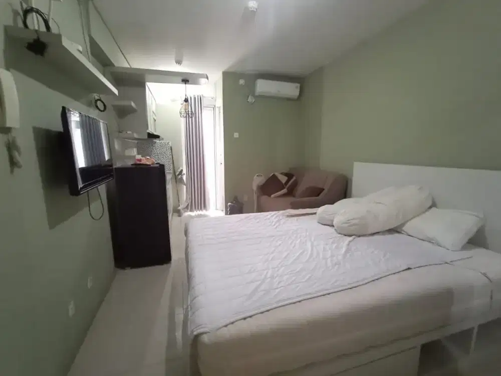 Sewa studio furnish Bassura free ipl siap huni