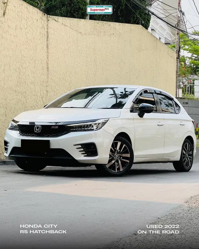 Honda City RS hatchback 2022 putih