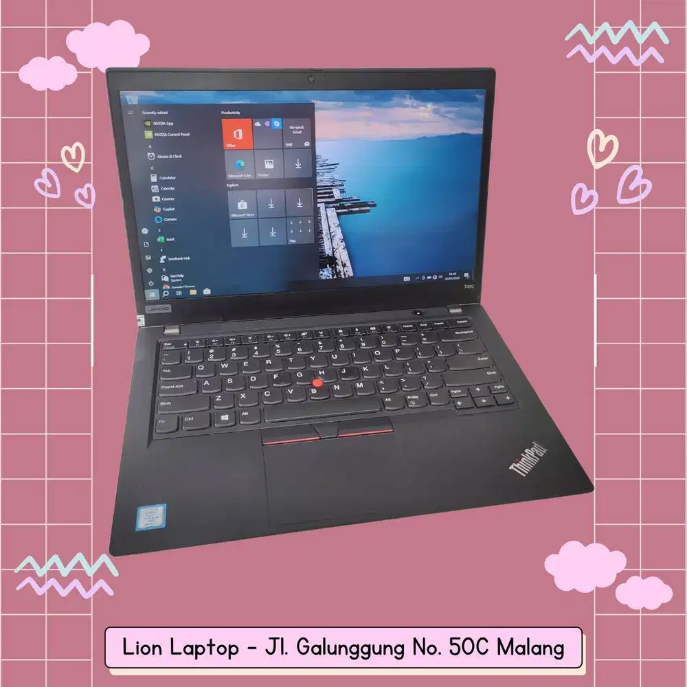 Double VGA NVIDIA Core i5 8/256 Slim Lenovo Thinkpad T490 [19|06]