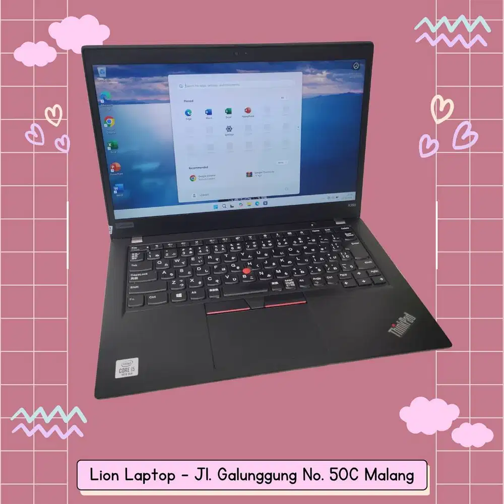 i5 GEN 10 Murah RAM 8GB Lenovo Thinkpad X390 [19|06]