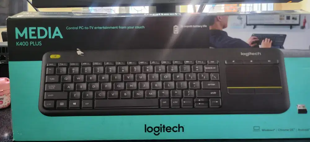 keyboard logitecth media k400 plus