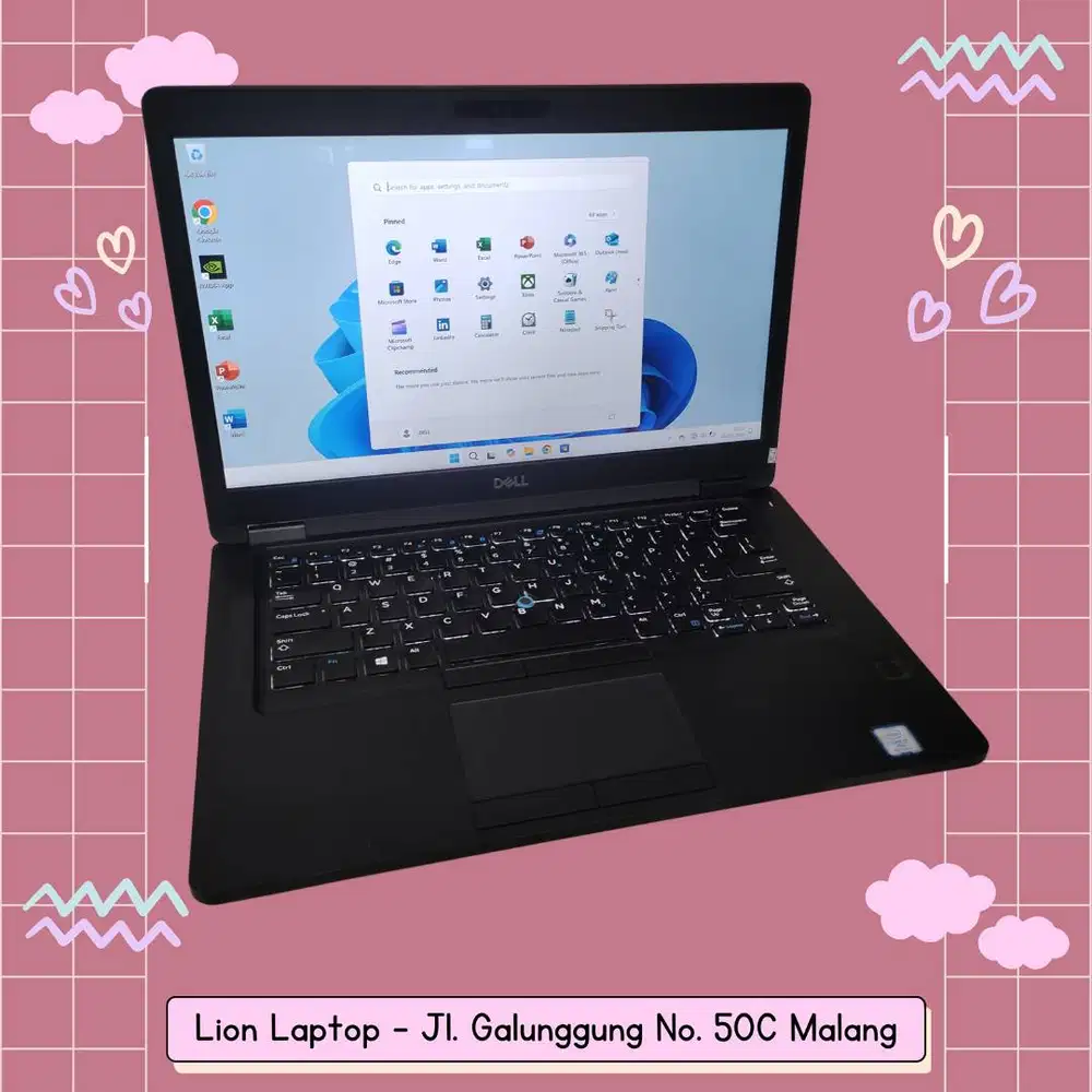 Core i7 Double VGA RAM 8GB SSD Dell Latitude 5491 [19|06]