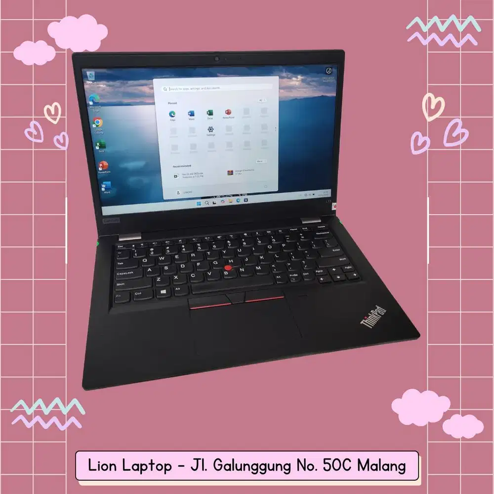 i5 Gen 10 Slim RAM 8GB SSD 256GB Lenovo Thinkpad L13 [19|06]