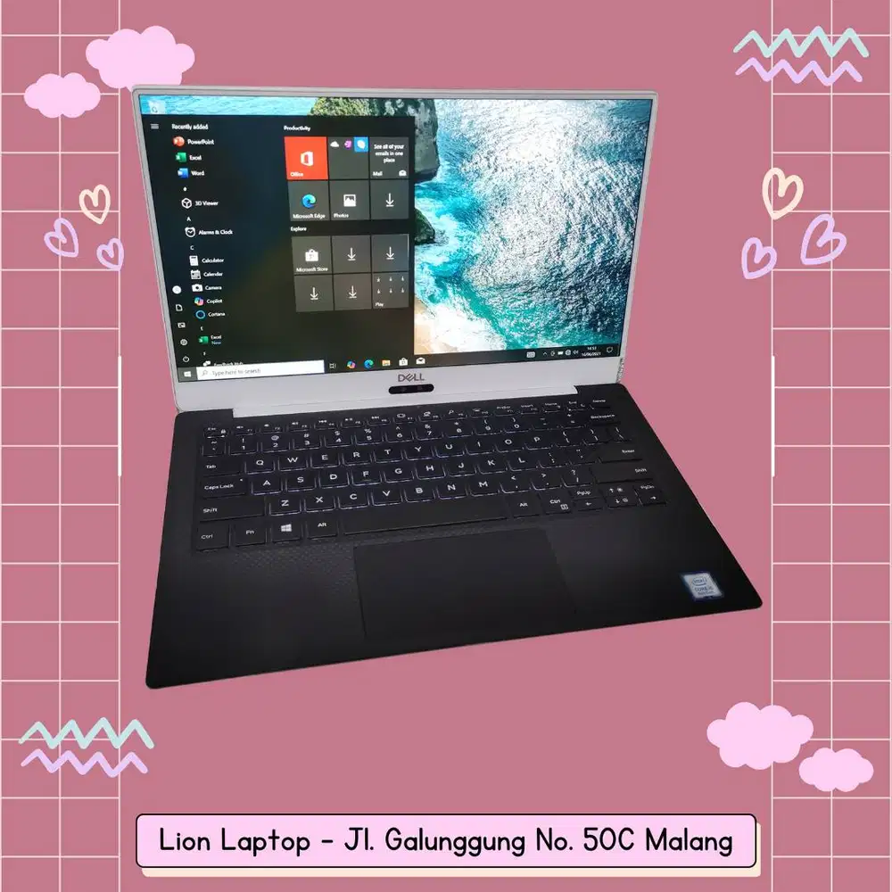 Slim & Ringan Core i5 RAM 8 SSD 256 DELL XPS 13 9370 [19|06]