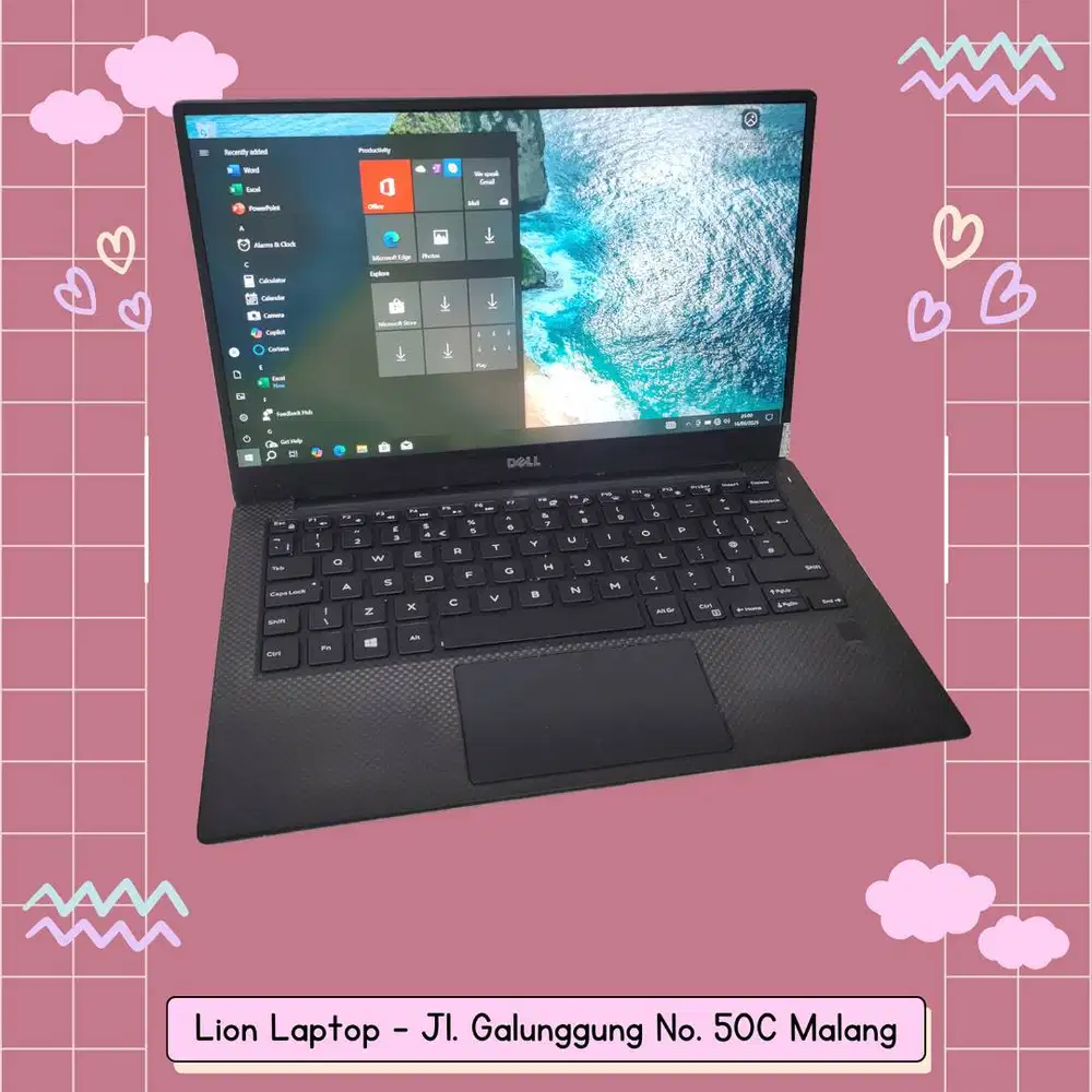 Slim & Ringan Core i7 RAM 8 SSD 256 DELL XPS 13 9360 [19|06]
