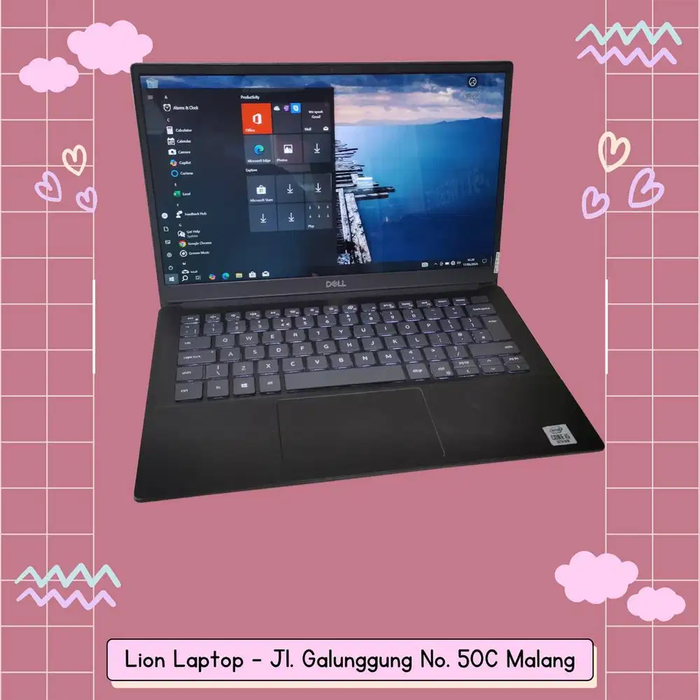 Slim & Ringan Core i5 Gen 10 8/256 DELL Vostro 5391 [19|06]