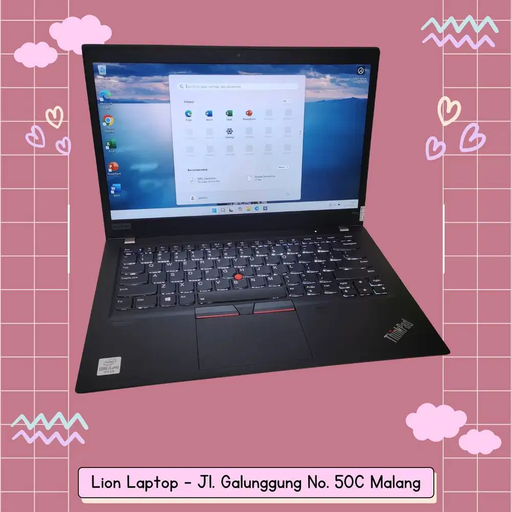 RAM 16GB Slim Core i5 Gen 10 SSD 256GB Lenovo Thinkpad T14s [19|06]