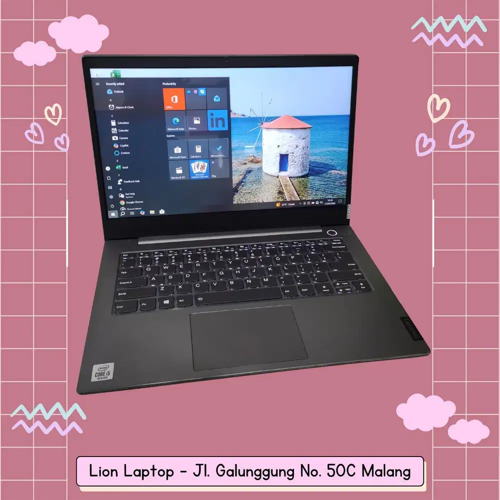 Core i5 Gen 10 SSD 256GB Slim Lenovo Thinkbook 14-IML [19|06]